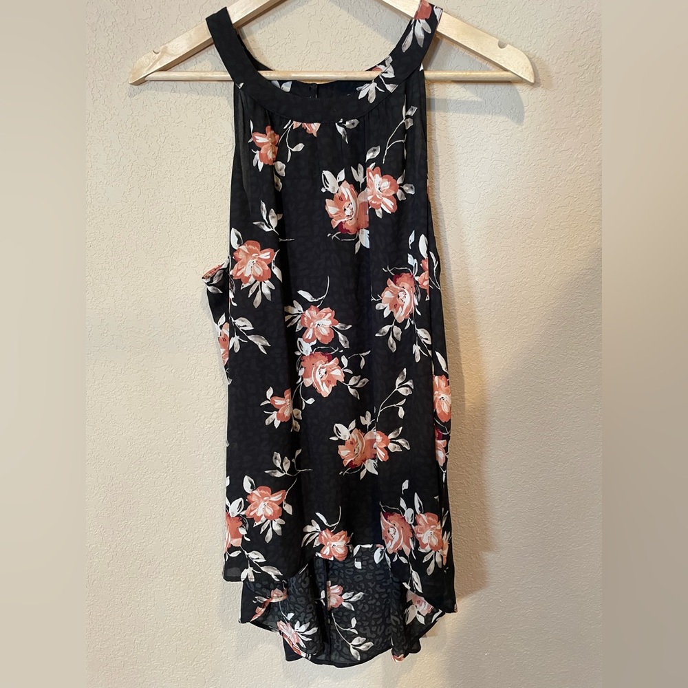 Torrid Georgette High Neck Tank Top